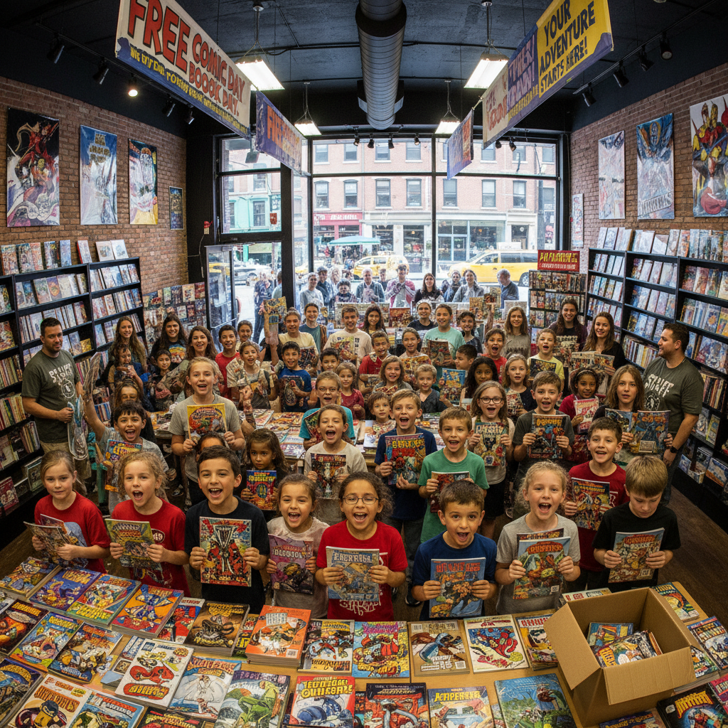 Free Comic Book Day NYC
