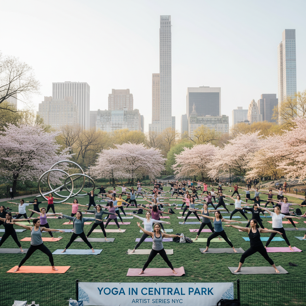 Yoga in Central Park: The Artist Series
