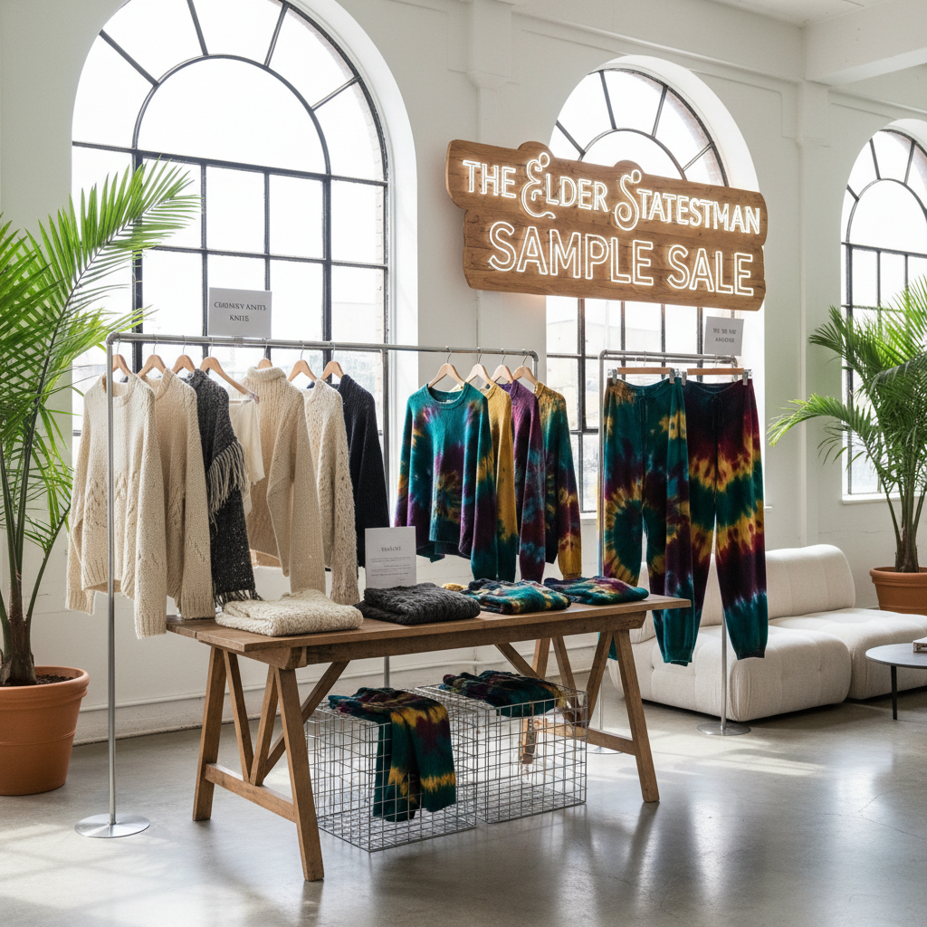 The Elder Statesman Sample Sale