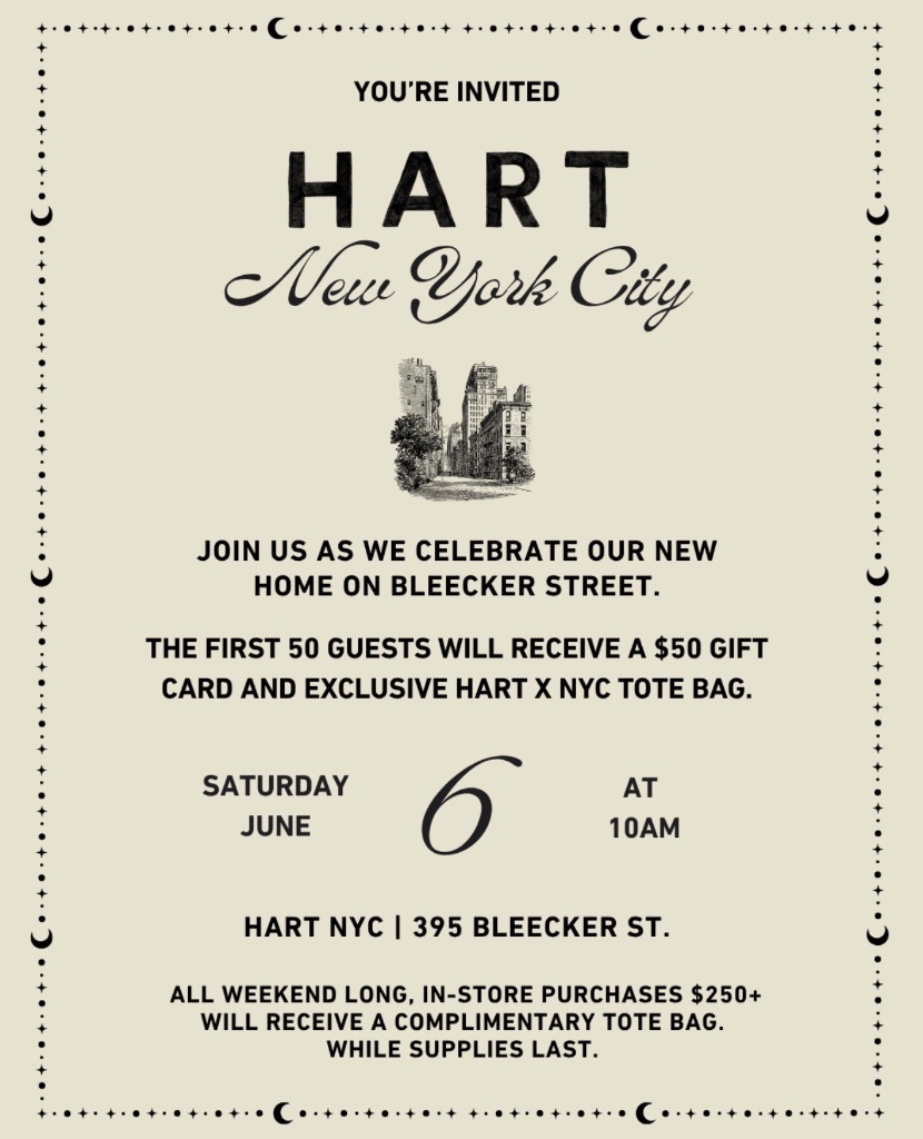 HART Jewelry: West Village Flagship Opening