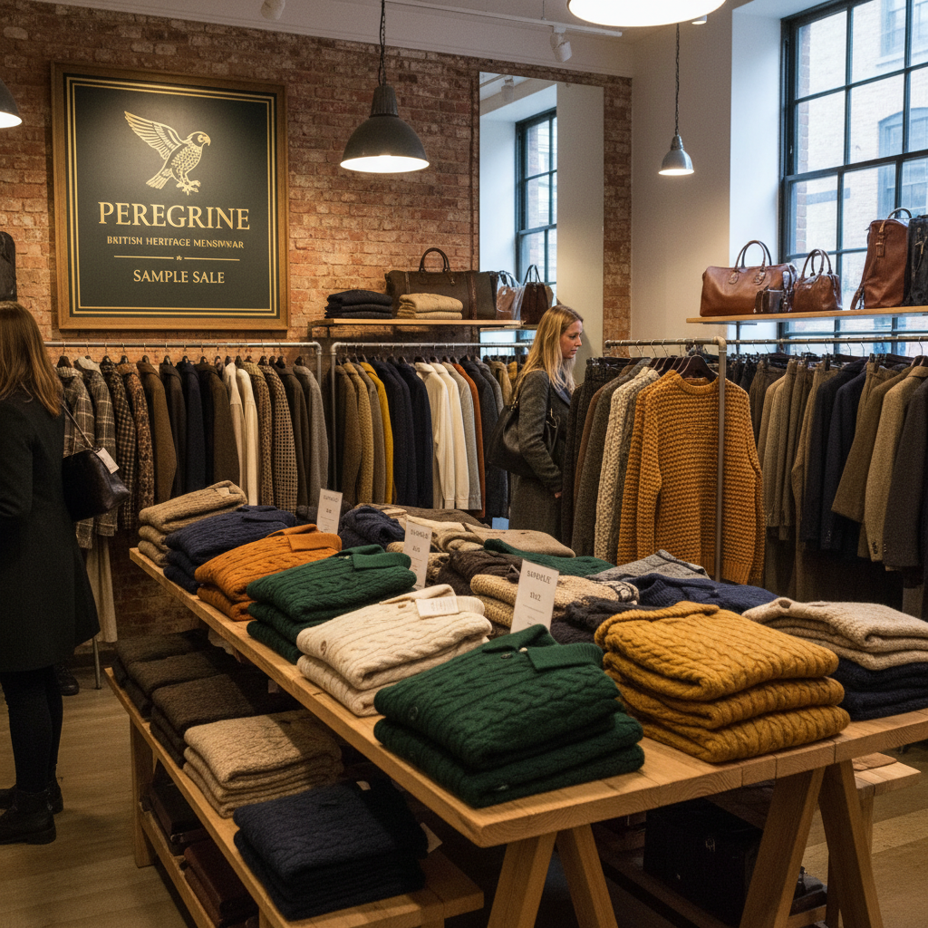 Peregrine Showroom Sample Sale