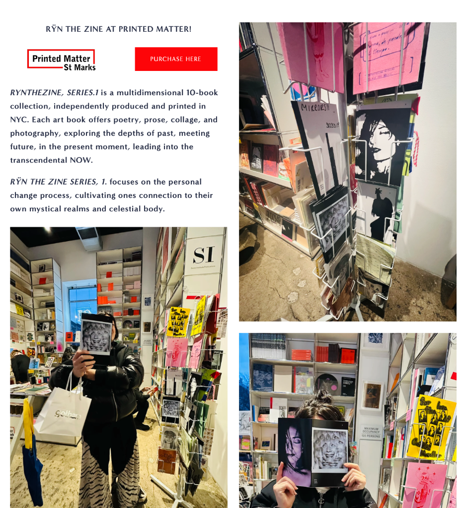 RŸN The Zine at Printed Matter!