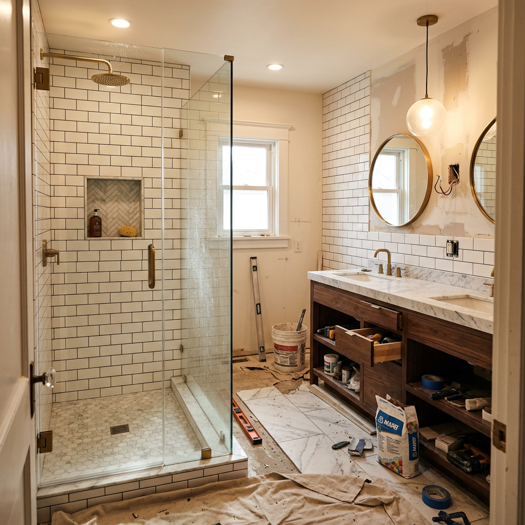 Bathroom Remodels in the North Metro