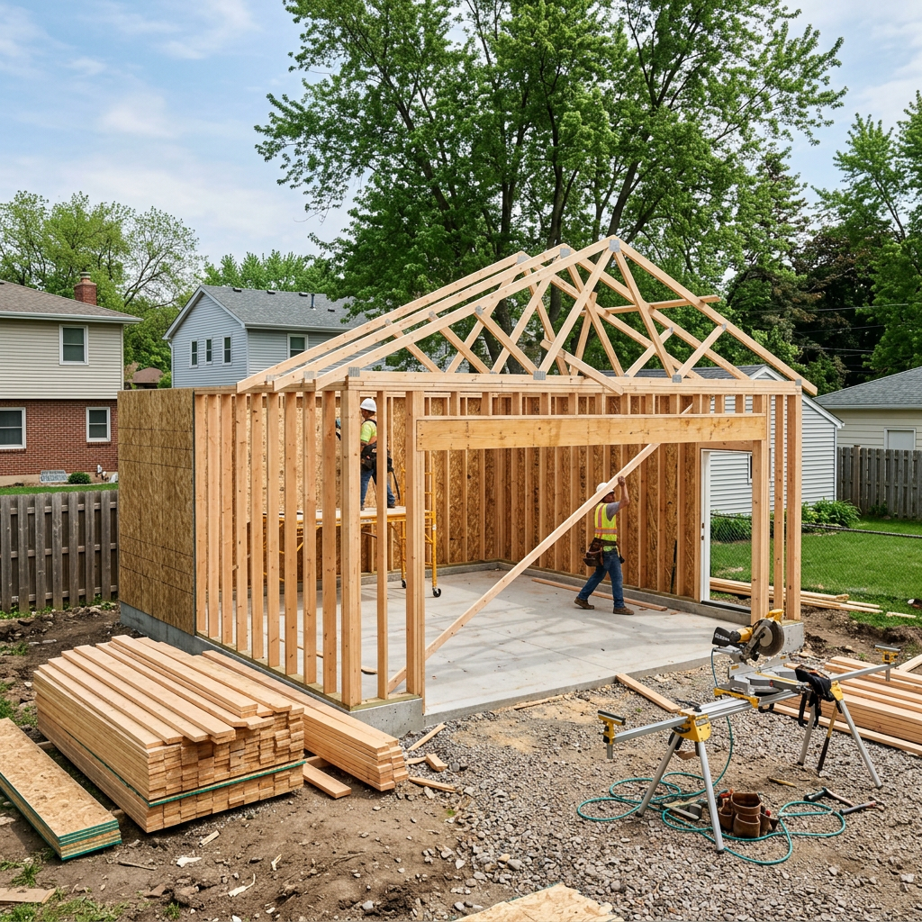 Garage & Shed Build-Outs in the North Metro