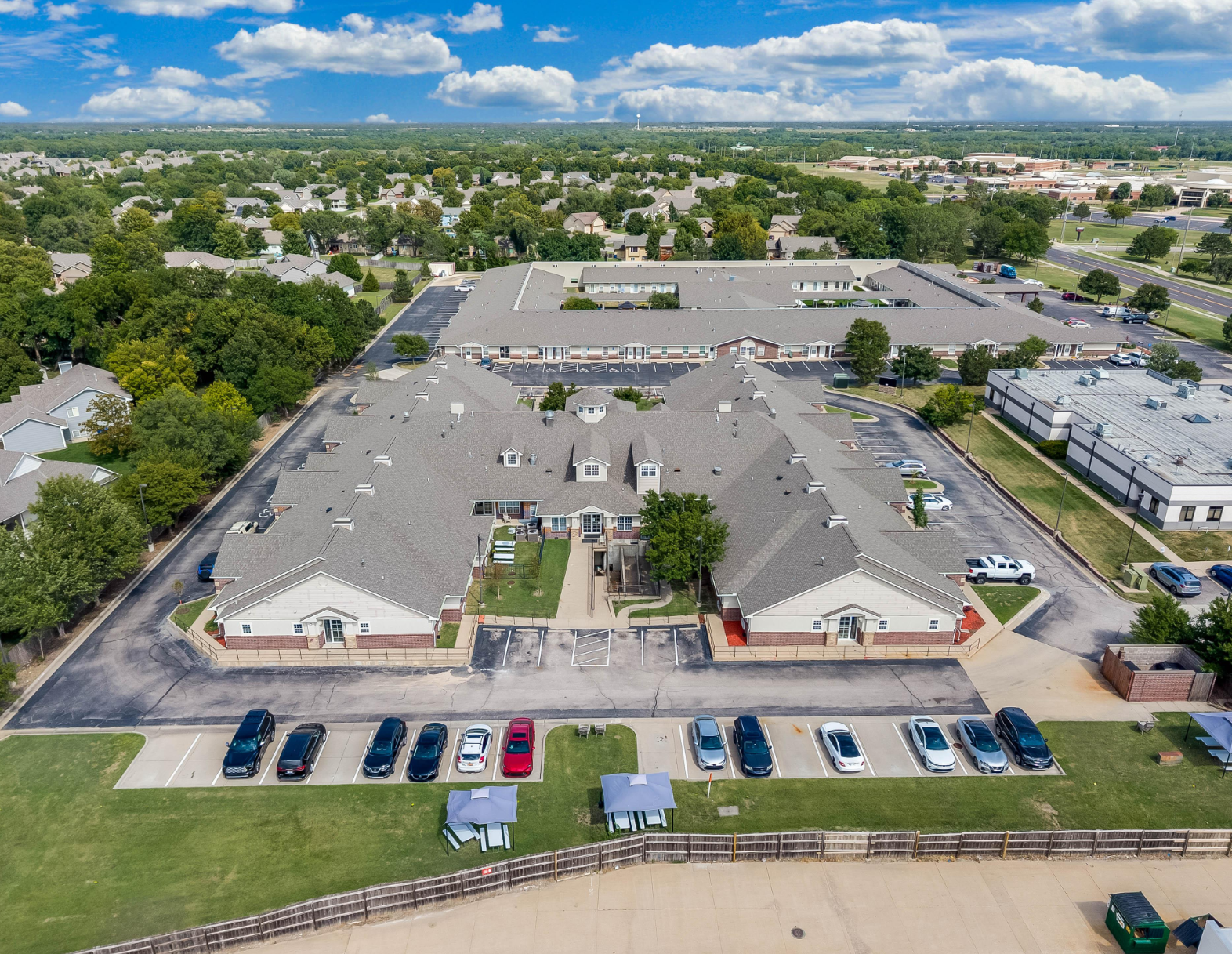 Aerial View of Campus