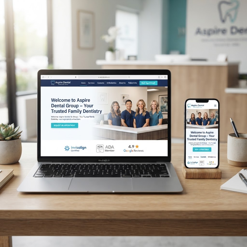 Dental Office website example