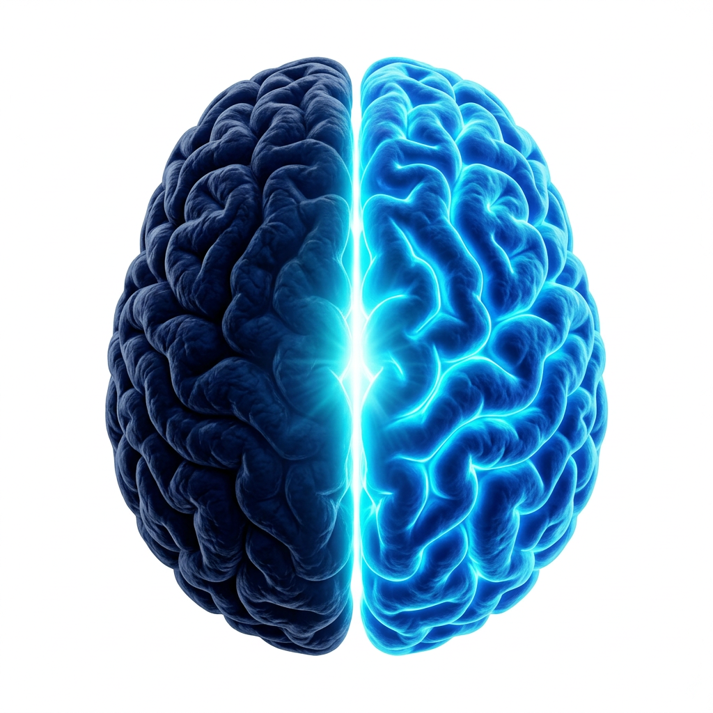 Brain rewiring visualization