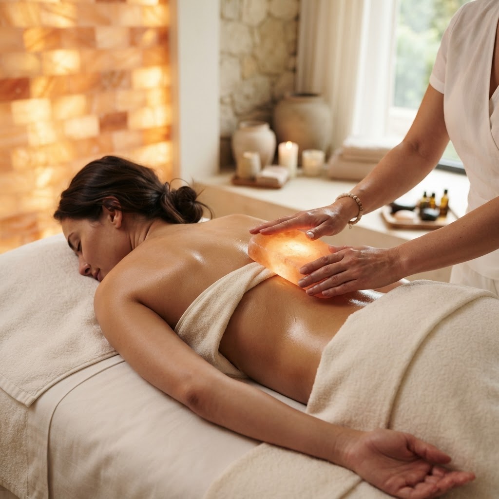 Himalayan Salt Block Massage