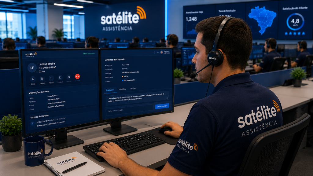 Atendente Satélite