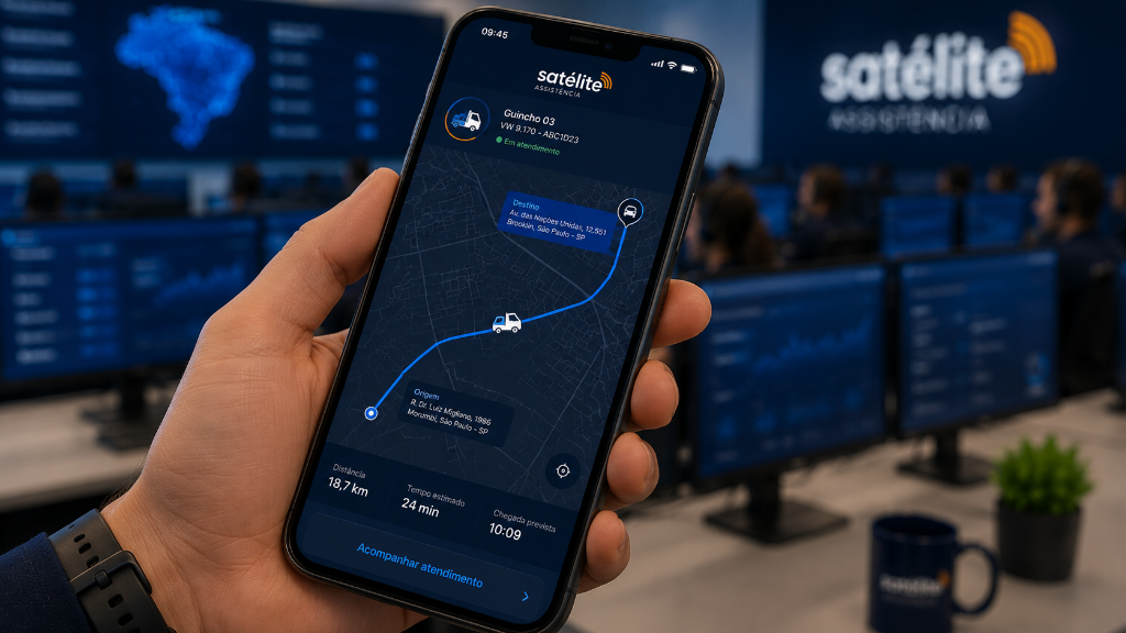 App mobile rastreamento