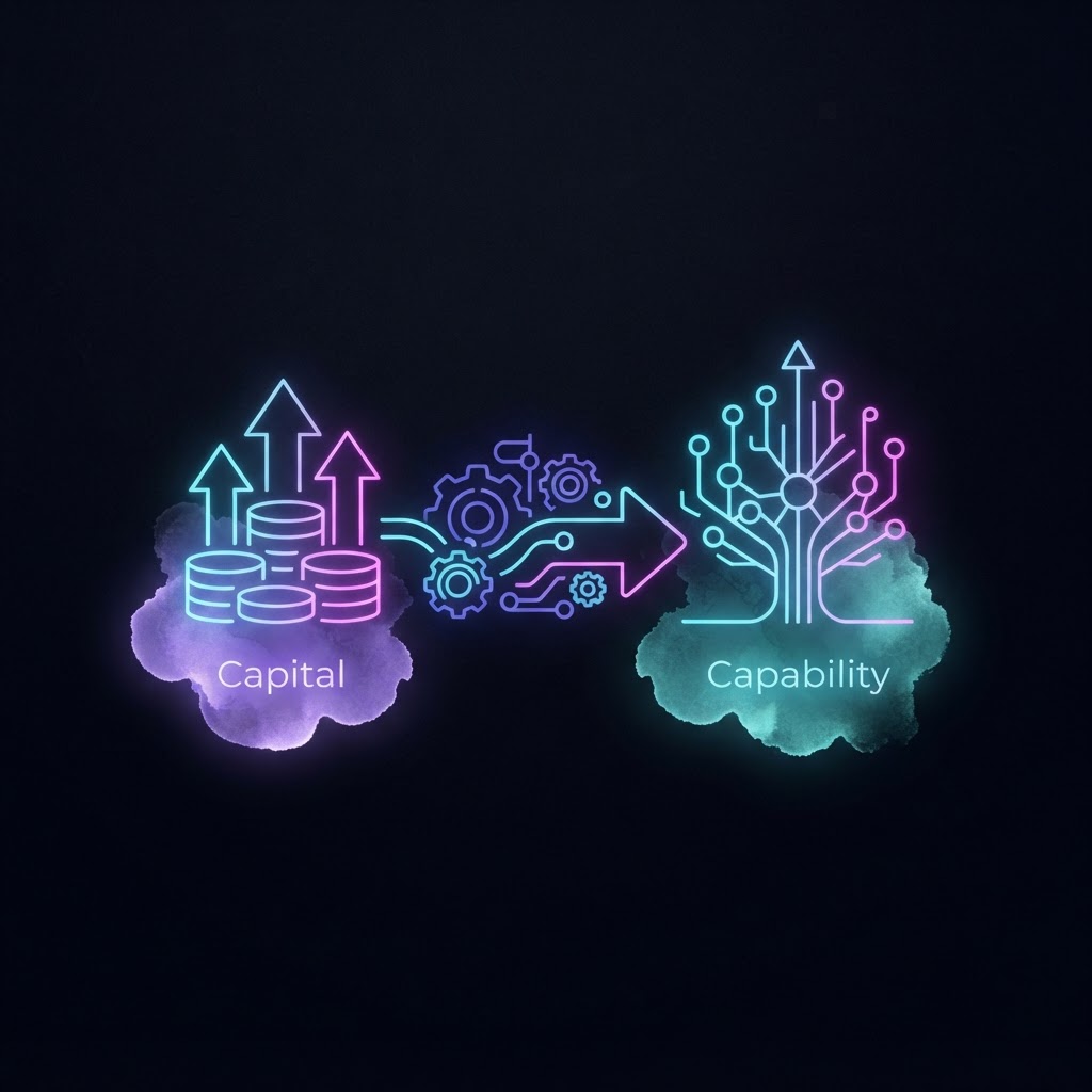 capital-to-capability conversion ratio