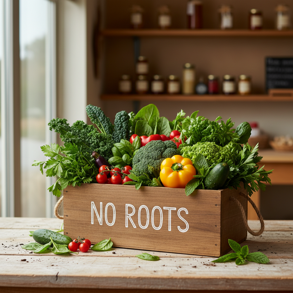 Season Vegetable Box "No Roots"