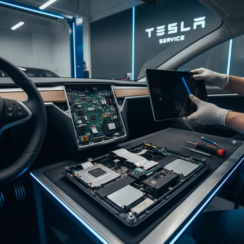 Reliable Tesla Screen MCU Replacement in Miami: What You Need to Know