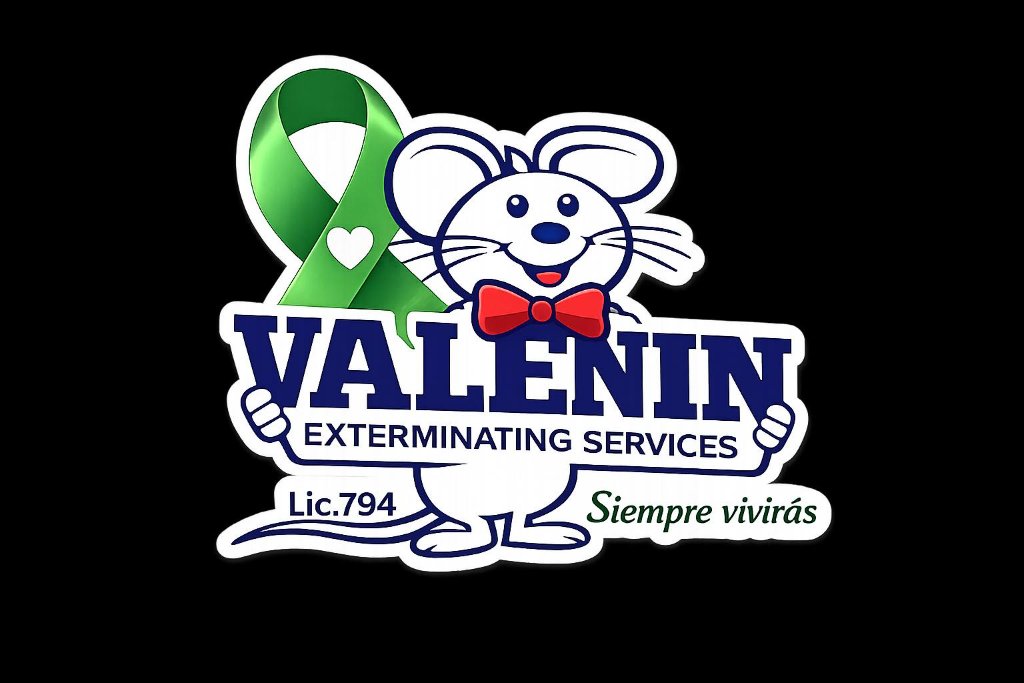 Valentín Exterminating Services - Logo Original