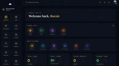 The Great CRM template preview