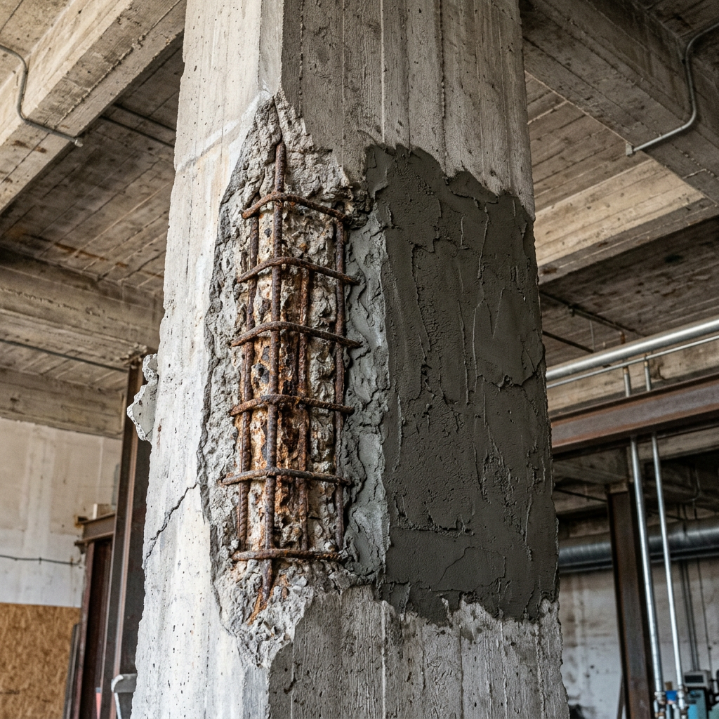 Spalling Concrete Repair