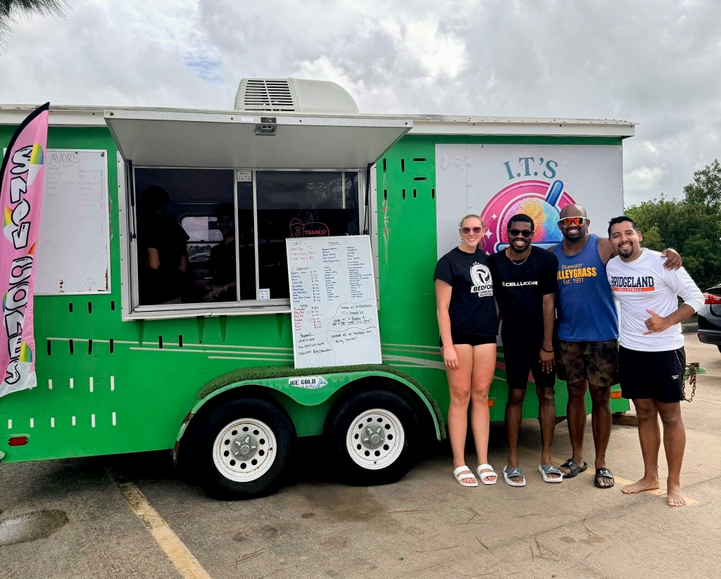 Community event – snow cones food truck