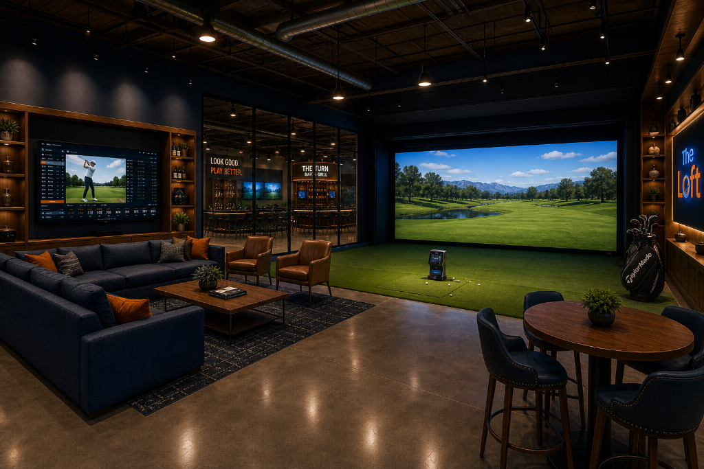 The Loft private simulator room