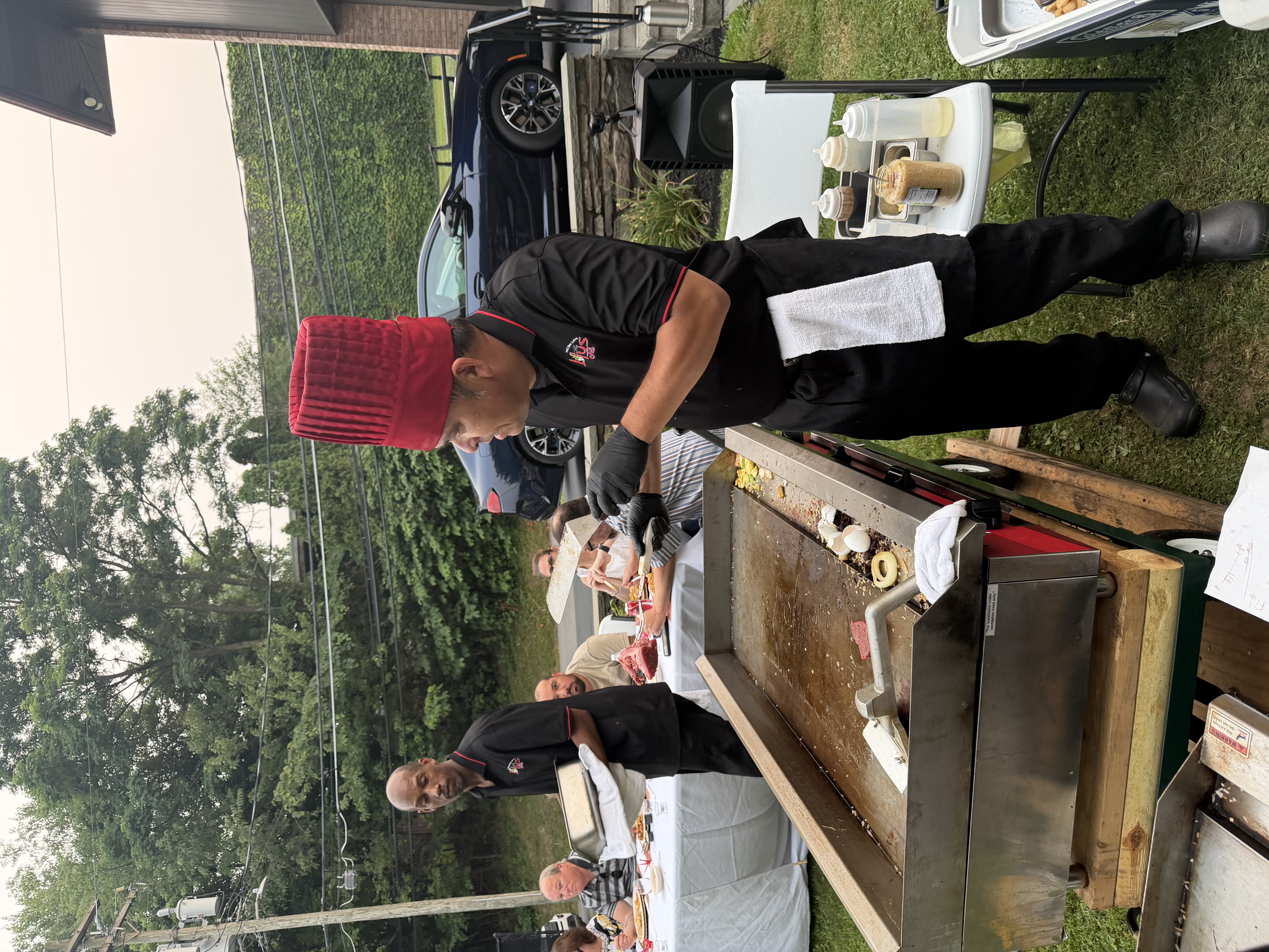 Lotus Tea hibachi catering event 30