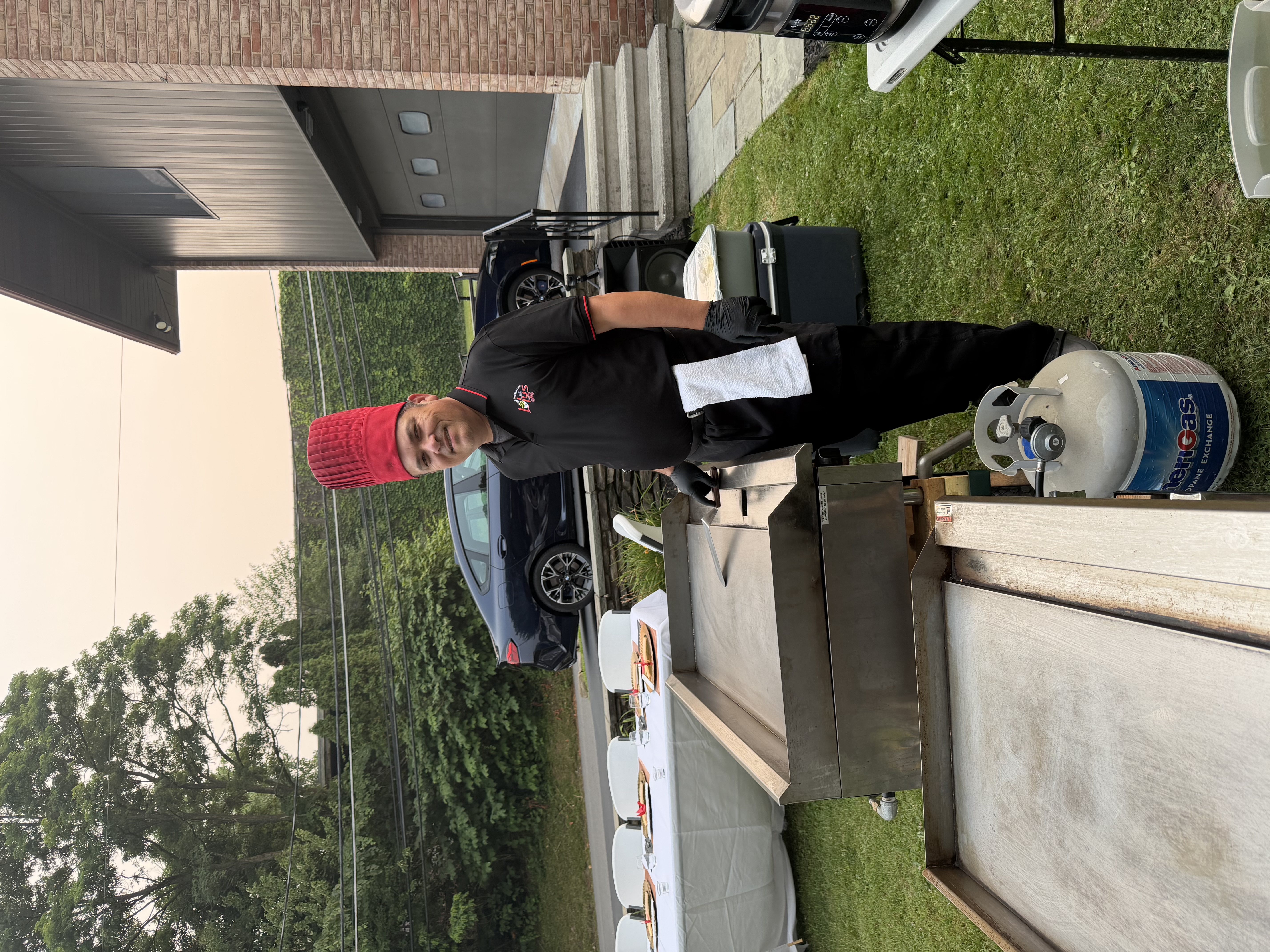 Lotus Tea hibachi catering event 15