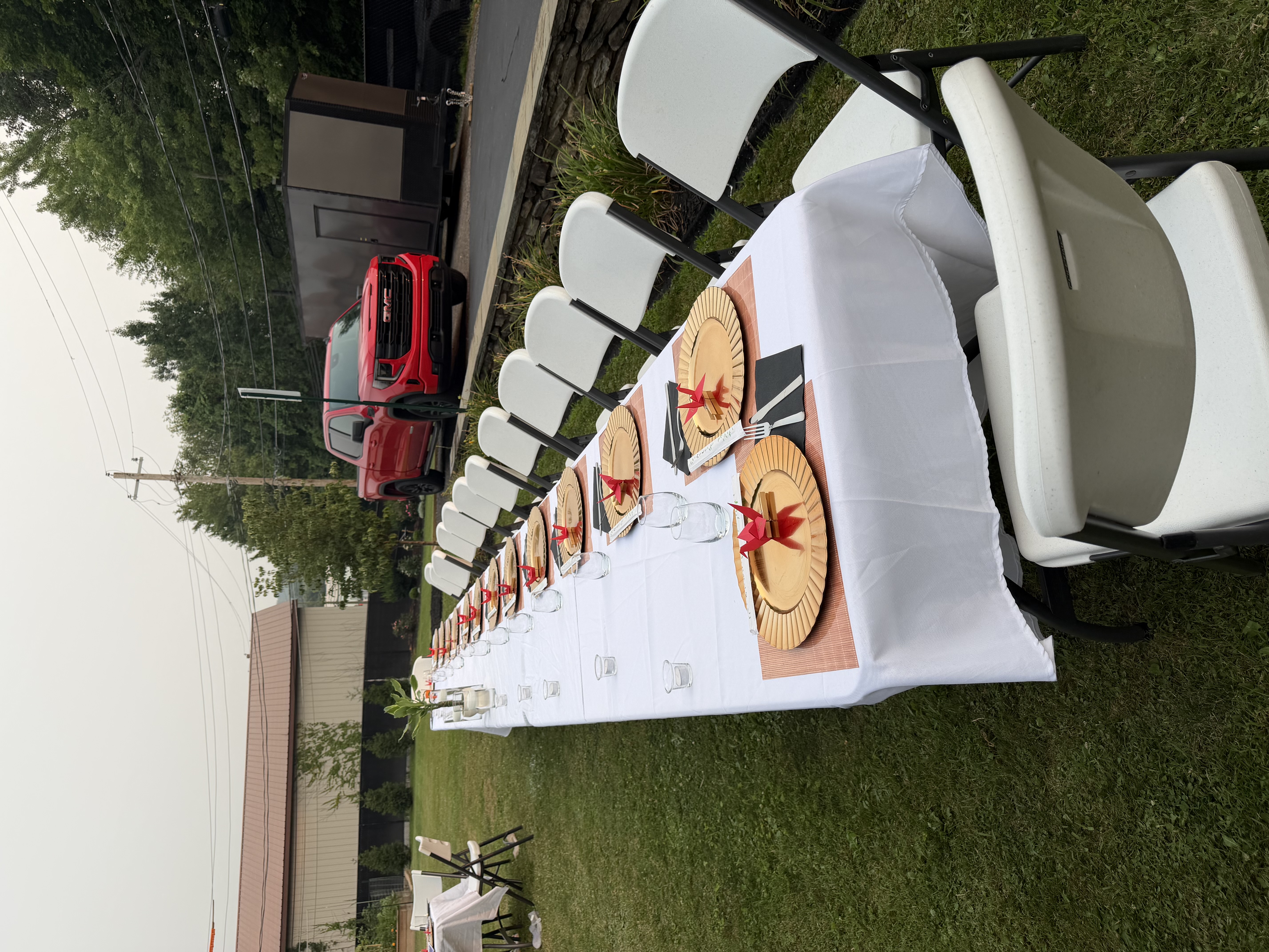 Lotus Tea hibachi catering event 20