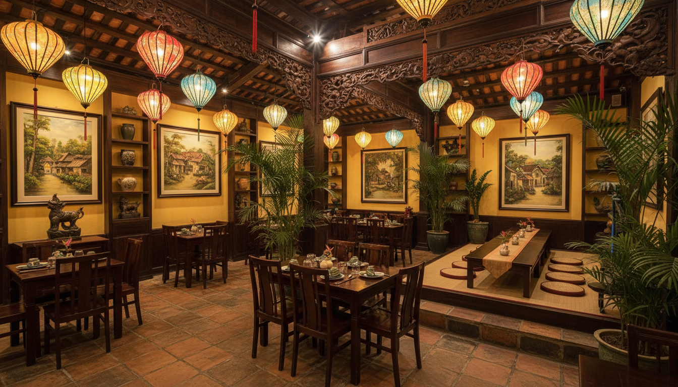 Lotus Tea restaurant interior