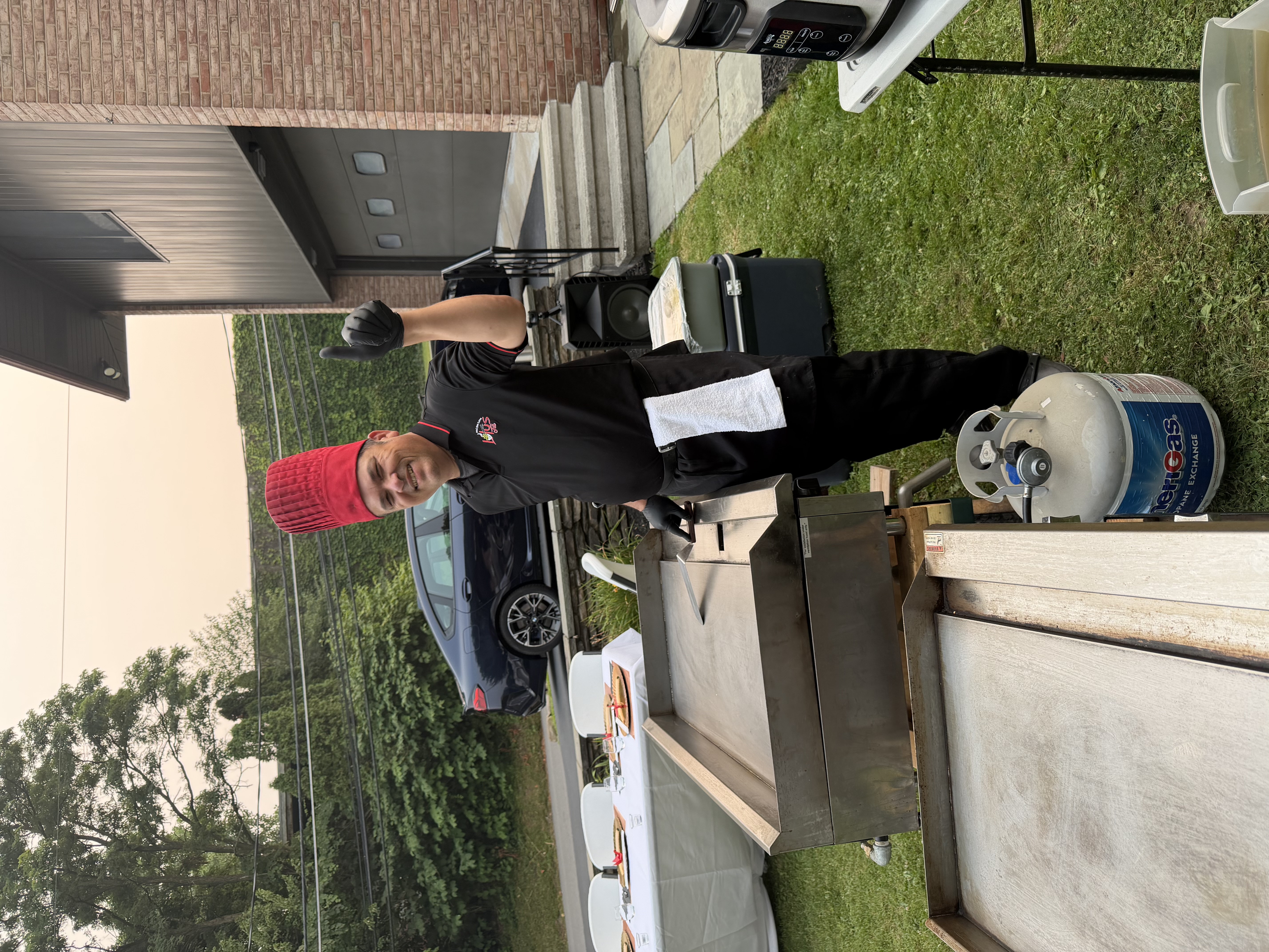 Lotus Tea hibachi catering event 14