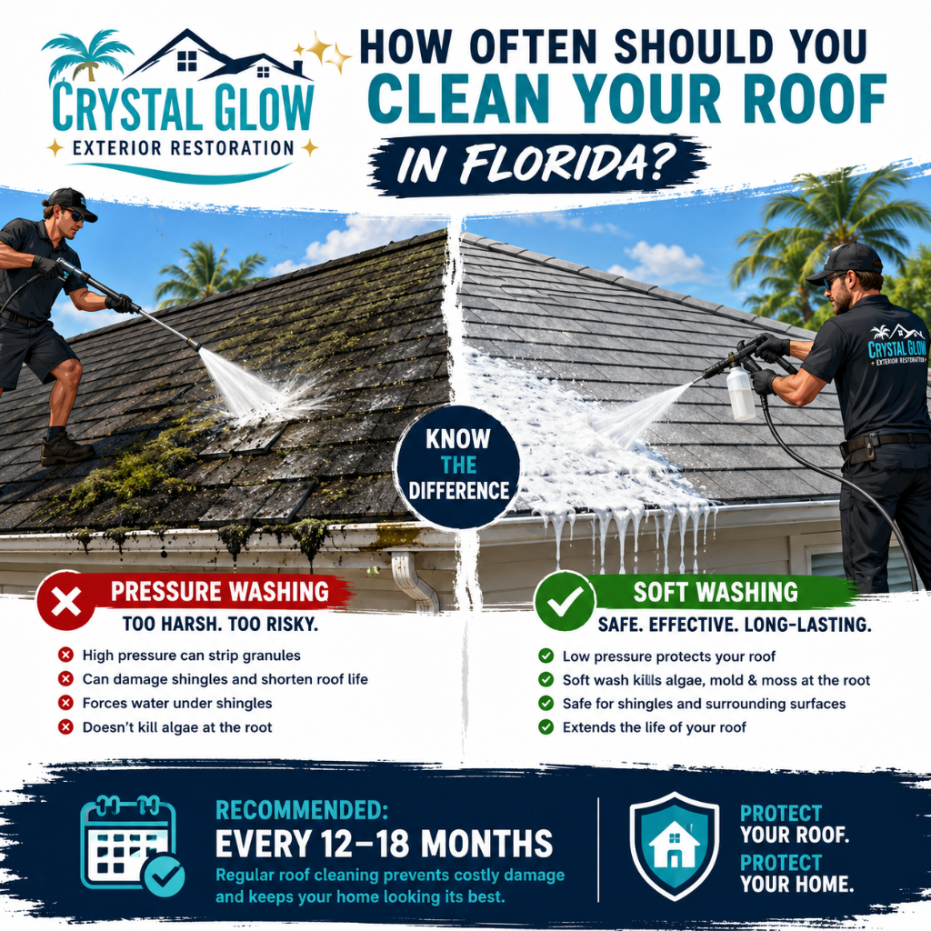 How Often Should You Clean Your Roof in Florida?