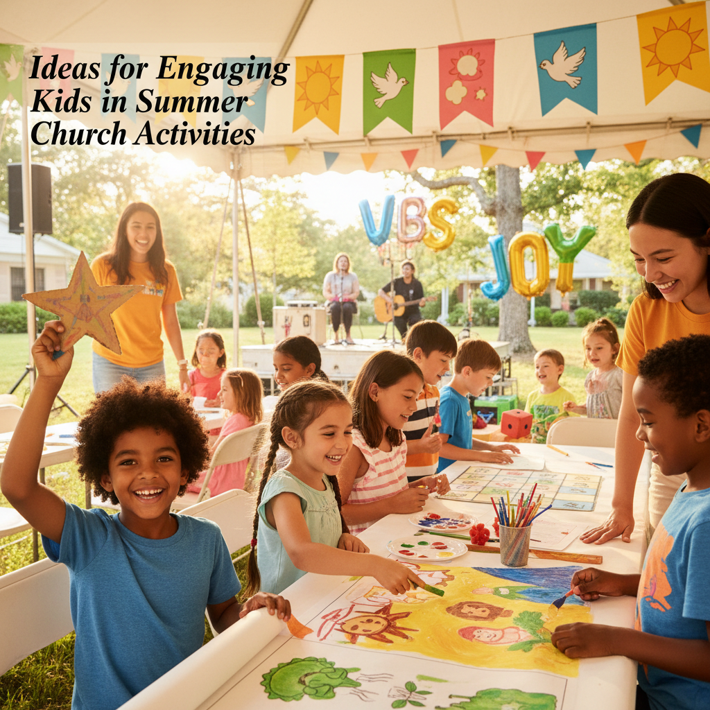 Ideas for Engaging Kids in Summer Church Activities