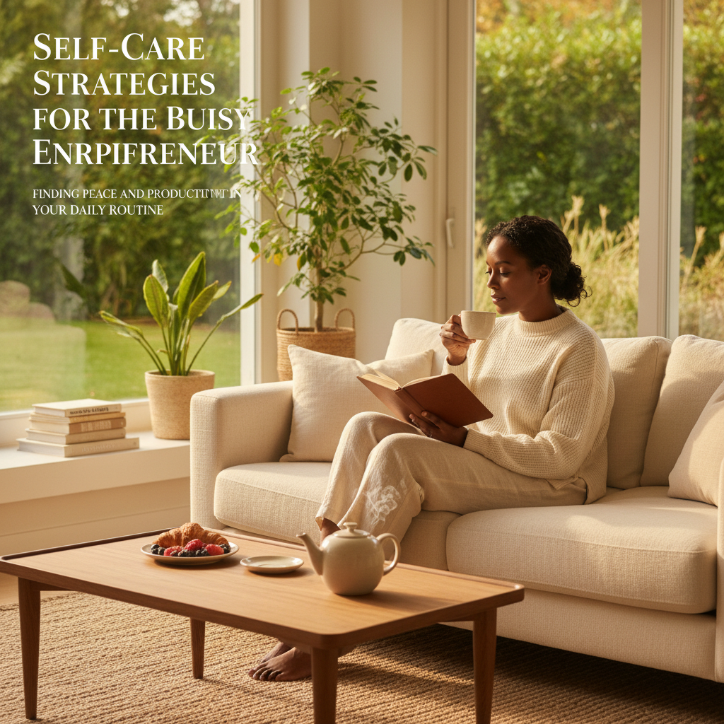 Self-Care Strategies for the Busy Entrepreneur