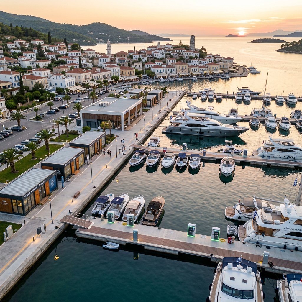 New Poros Marina | Poros Island, Greece