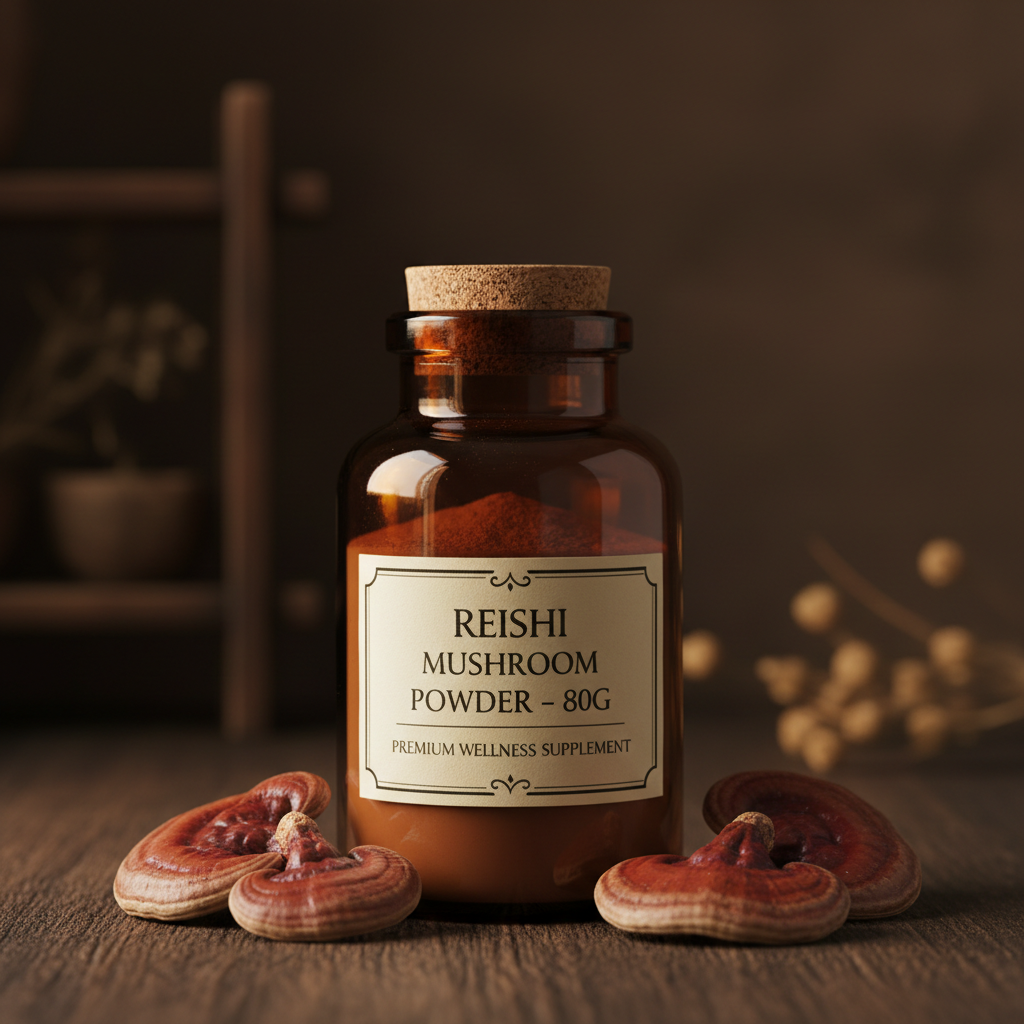 Reishi Medicinal Mushroom Powder (80g)
