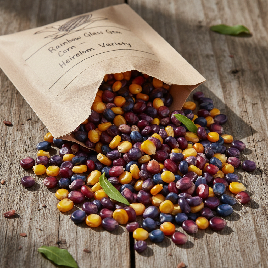 Rainbow Corn Seeds (10 Pack + 5 Free)