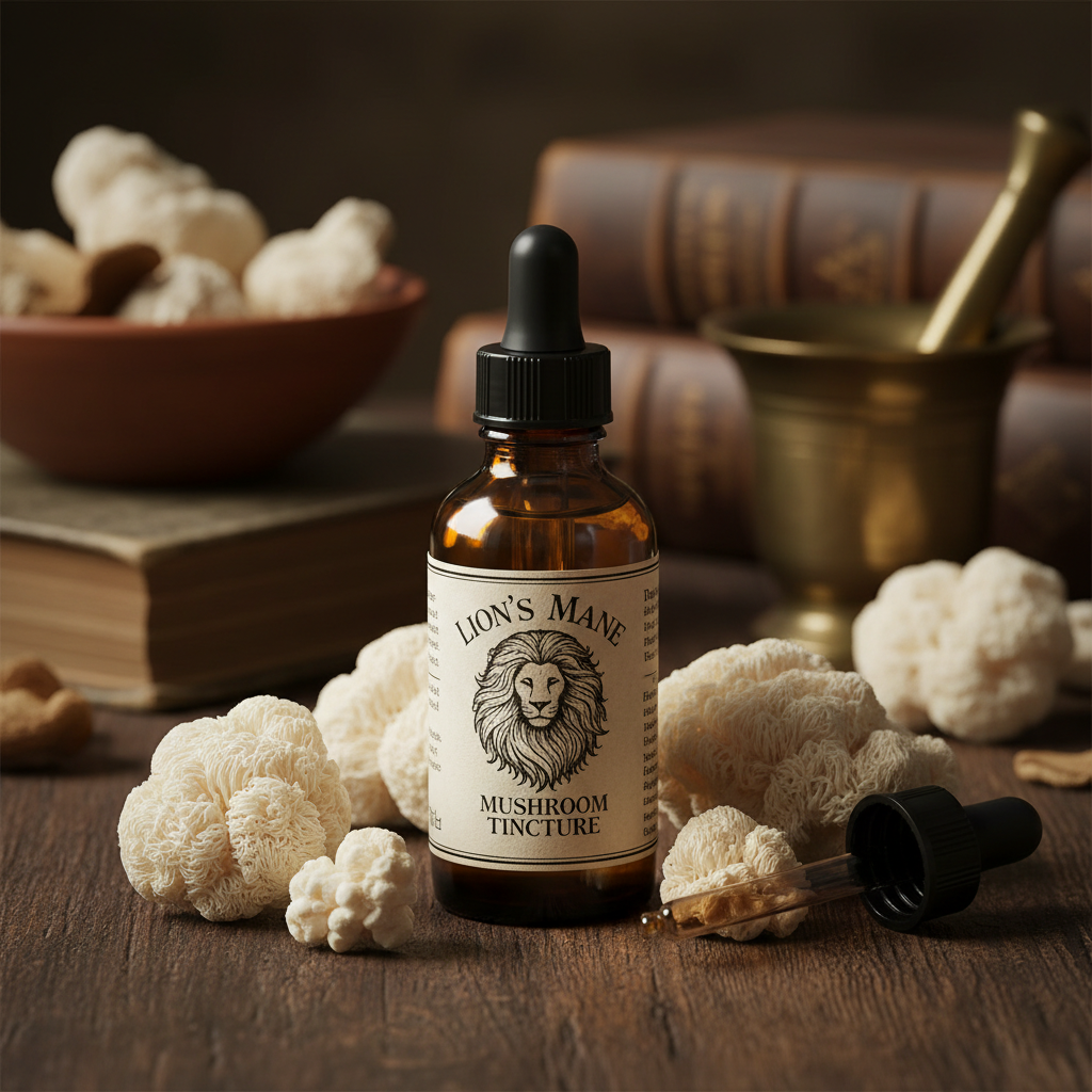 Lion's Mane Medicinal Mushroom Tincture (30ml)