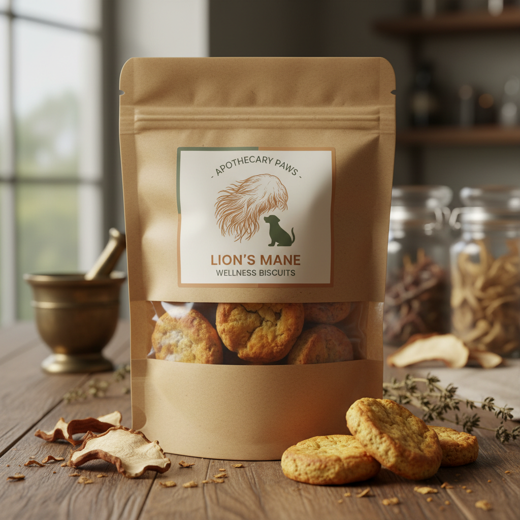 LIONS MANE DOG BISCUITS