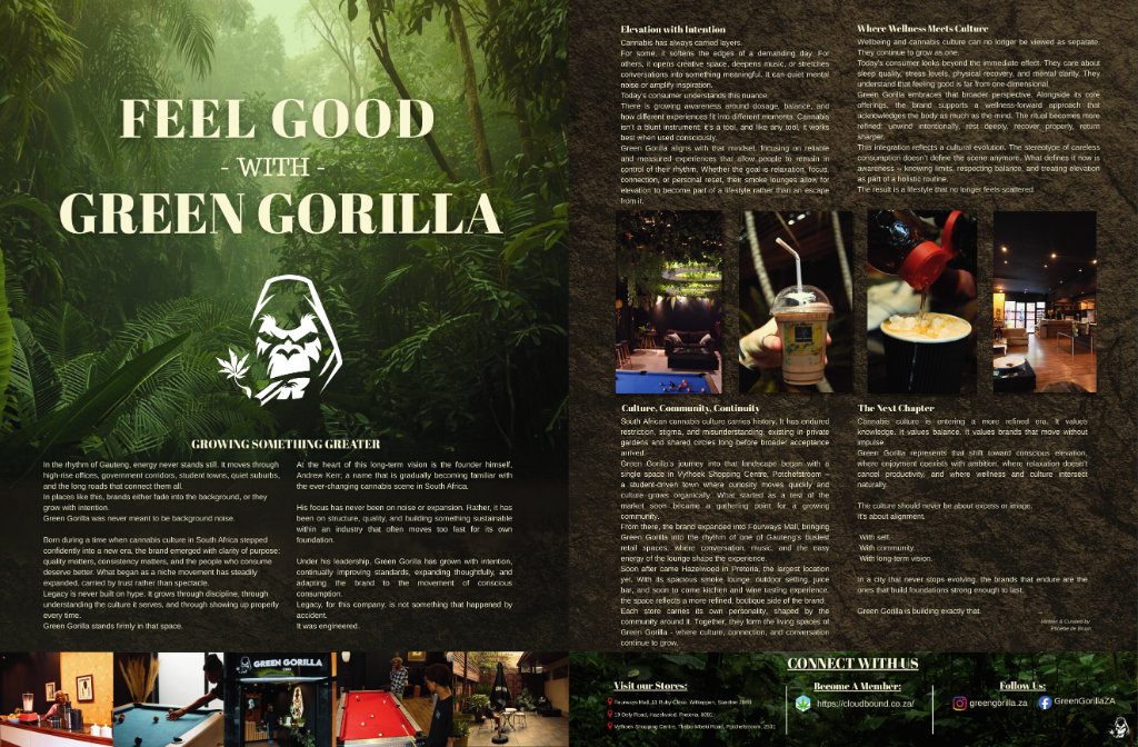 Rolling Stoner Magazine Spread
