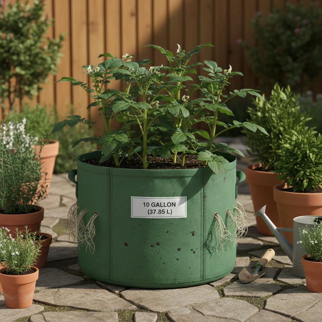 Potato Grow Bag 37.85L (Green)