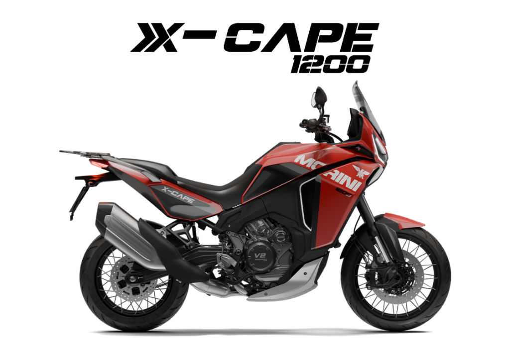 2026 MOTOMORINI X-CAPE 1200 in Red — available at Boon Hua Motor Klang Valley