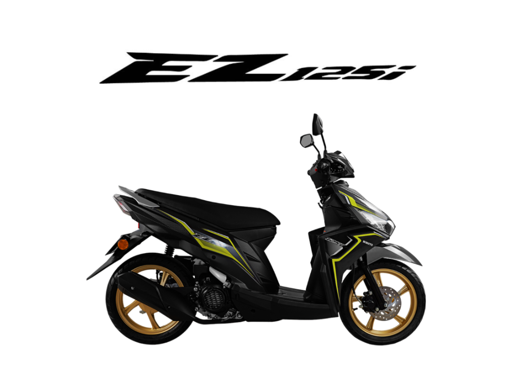 2026 WMOTO EZ125I in Grey — available at Boon Hua Motor Klang Valley
