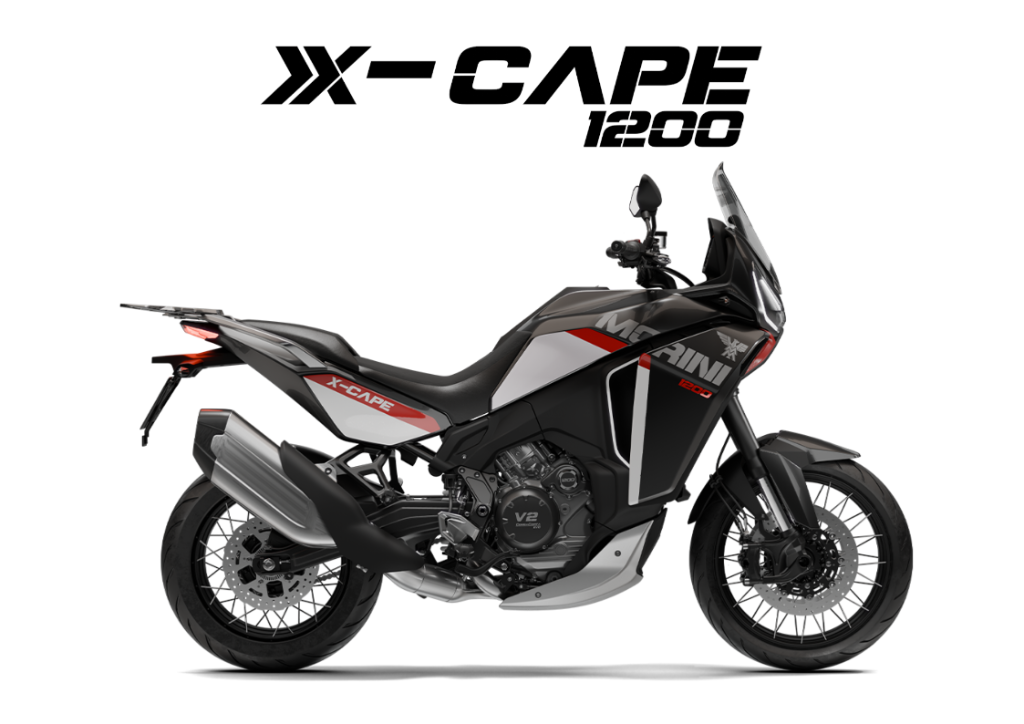 2026 MOTOMORINI X-CAPE 1200 in Black — available at Boon Hua Motor Klang Valley