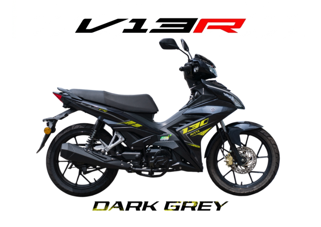 2026 AVETA V13R STD in Dark Grey — available at Boon Hua Motor Klang Valley