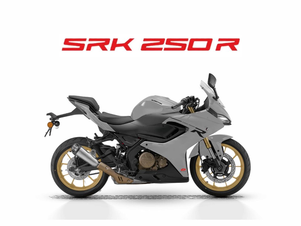 2026 QJ MOTOR SRK 250R in Grey — available at Boon Hua Motor Klang Valley