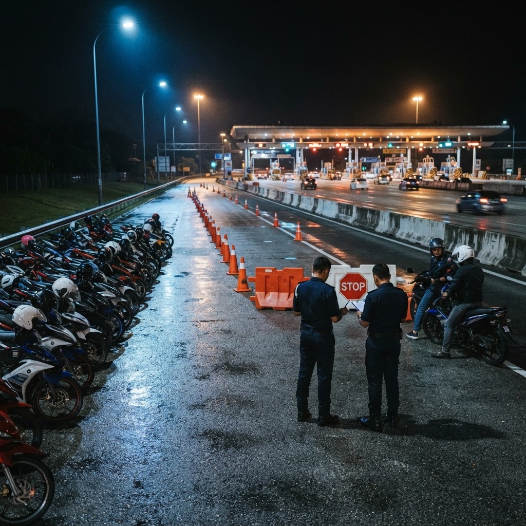 43 Motosikal Disita di Iskandar Puteri: Elak Pengubahsuaian Haram & Saman — Boon Hua Motor motorcycle news