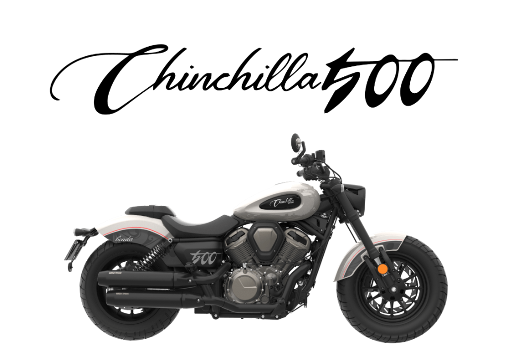 2026 BENDA CHINCHILLA 500 in Moonstone White — available at Boon Hua Motor Klang Valley