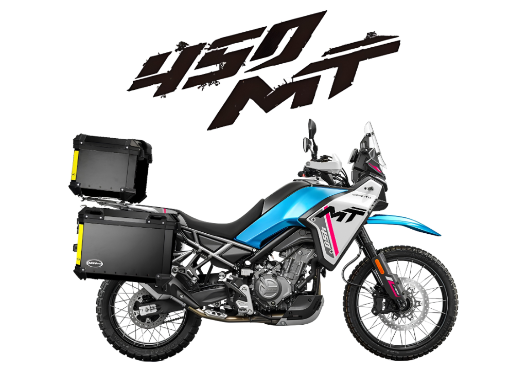 2026 CFMoto 450MTX N1 STD in Nephyr Blue — available at Boon Hua Motor Klang Valley