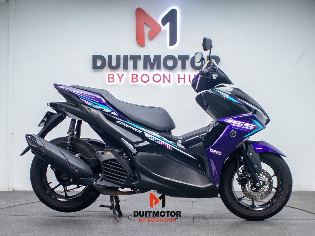 2025 Yamaha NVX (JXW 5180) — Pre-loved motorcycle at Boon Hua Motor, 13,219km — photo 1