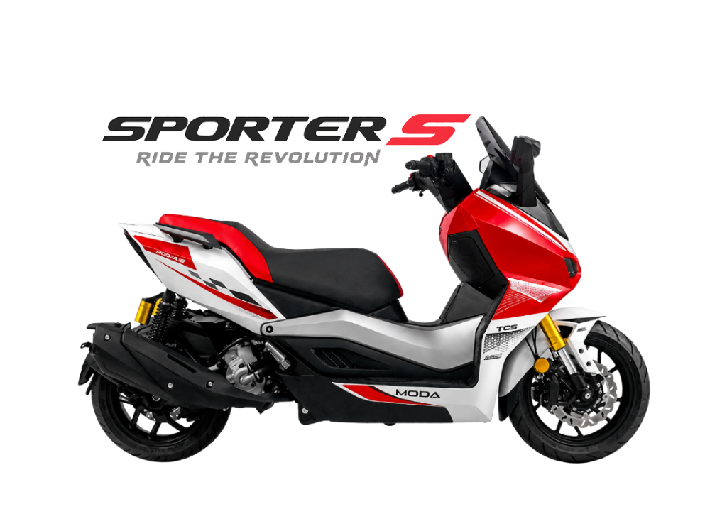 2026 MODA Sporter S SK250 in Red — available at Boon Hua Motor Klang Valley