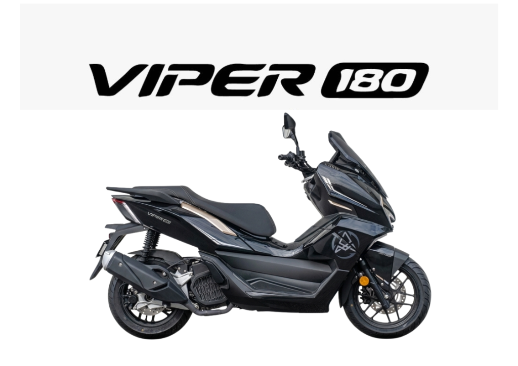 2026 AVETA VIPER 180 in Midnight Black — available at Boon Hua Motor Klang Valley