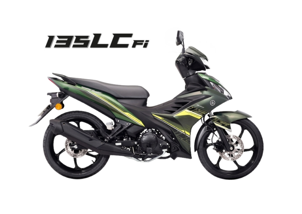 2026 YAMAHA 135LC FI 2026 NEW STD in Samba Green — available at Boon Hua Motor Klang Valley