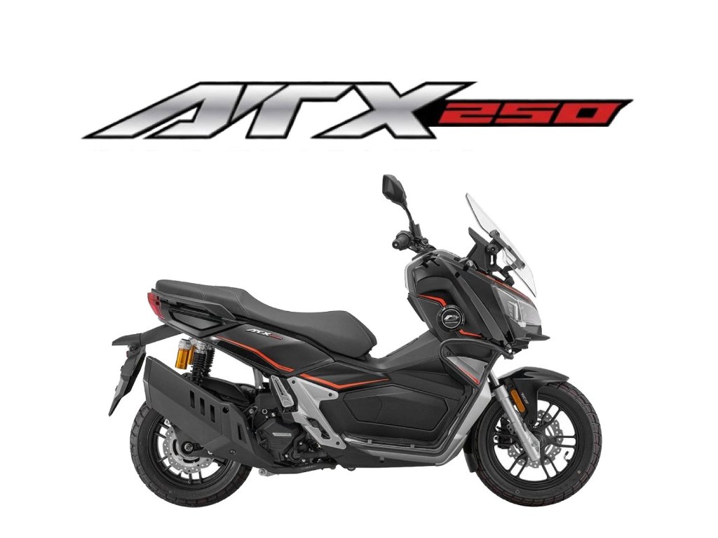2026 QJ MOTOR ATX 250 STD in Black — available at Boon Hua Motor Klang Valley